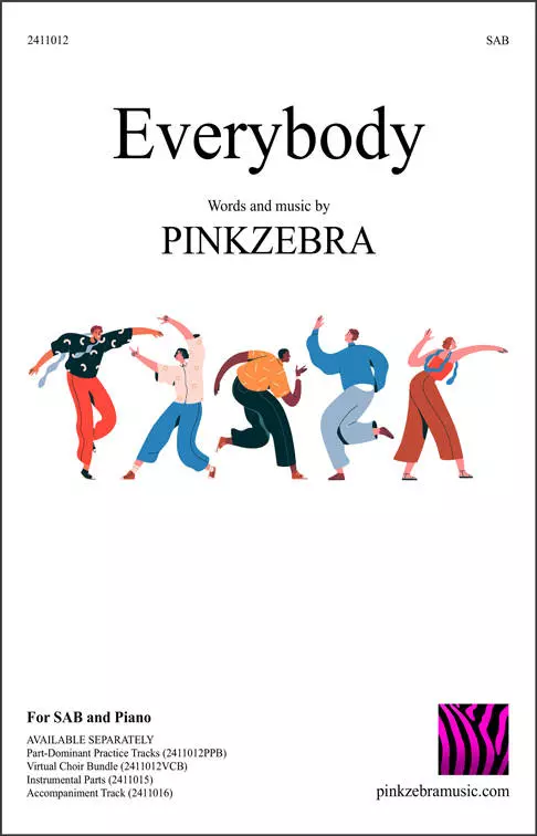Everybody - Pinkzebra - Choral Octavo - SAB Accompanied