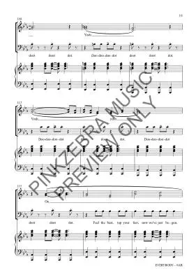 Everybody - Pinkzebra - Choral Octavo - SAB Accompanied