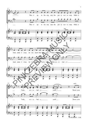 Everybody - Pinkzebra - Choral Octavo - SAB Accompanied