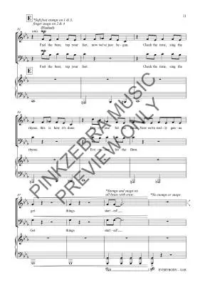 Everybody - Pinkzebra - Choral Octavo - SAB Accompanied