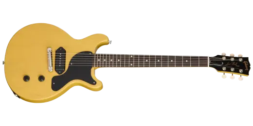 Les Paul Junior Double Cut Electric Guitar with Hardshell Case - TV Yellow