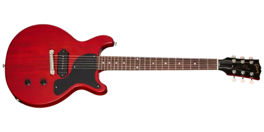 Les Paul Junior Double Cut Electric Guitar with Hardshell Case - Vintage Cherry