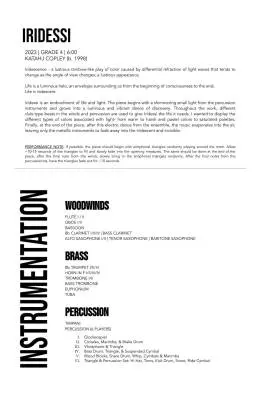Iridessi - Copley - Concert Band - Gr. 4