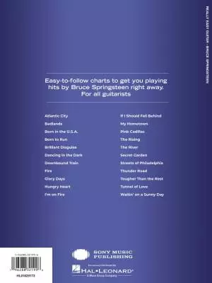 Bruce Springsteen: Really Easy Guitar - Easy Guitar - Book