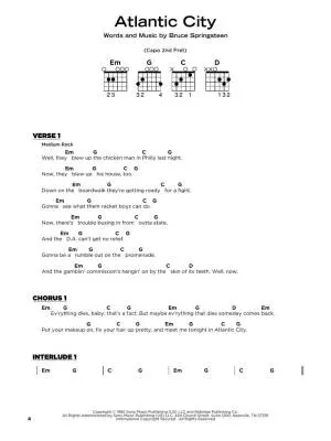 Bruce Springsteen: Really Easy Guitar - Easy Guitar - Book