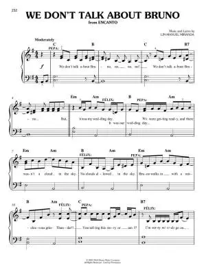 First 50 Movie Musical Songs You Should Play on Piano - Easy Piano - Book