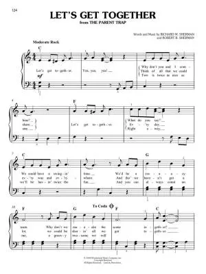 First 50 Movie Musical Songs You Should Play on Piano - Easy Piano - Book