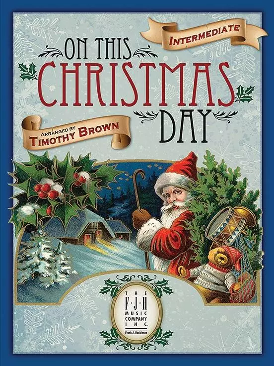 On This Christmas Day - Brown - Piano - Book