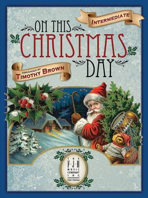FJH Music Company - On This Christmas Day - Brown - Piano - Book