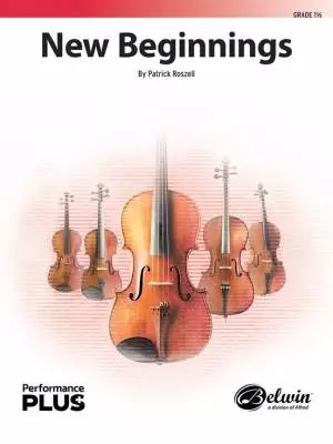 Belwin - New Beginnings - Roszell - String Orchestra - Gr. 1.5