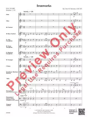 Ironworks - Bernotas - Concert Band - Gr. 1