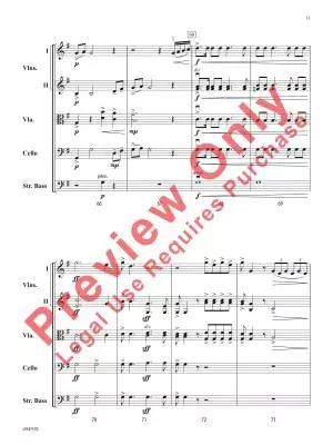 Hiawatha\'s Wedding Feast - Coleridge-Taylor/Monday - String Orchestra - Gr. 3