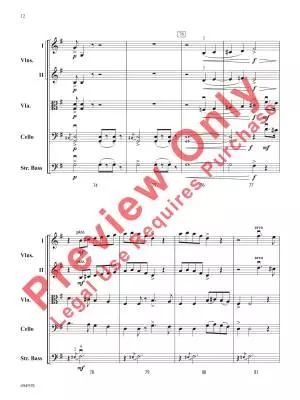 Hiawatha\'s Wedding Feast - Coleridge-Taylor/Monday - String Orchestra - Gr. 3