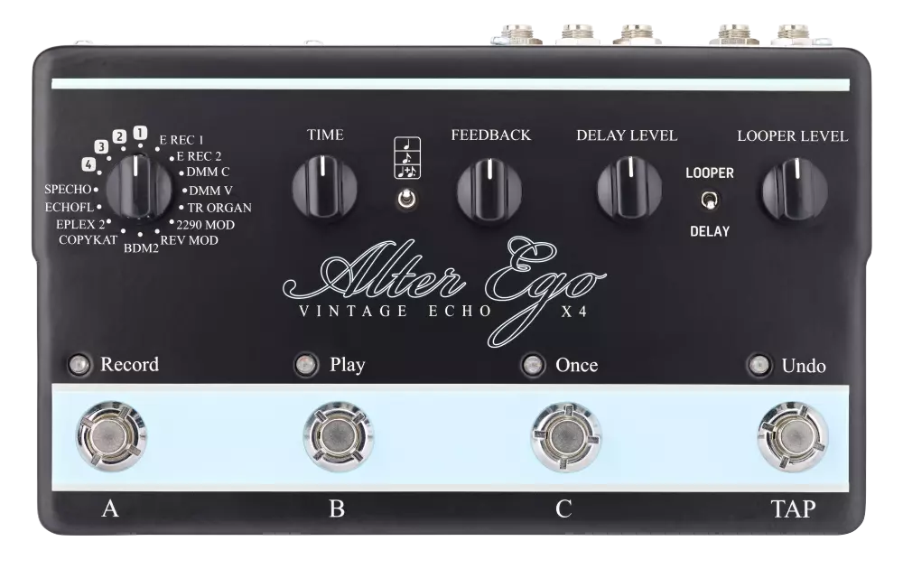 Alter Ego X4 Delay & Looper Pedal
