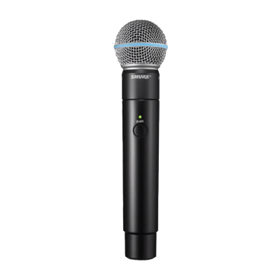 Shure - MXW2/BETA58 Handheld Transmitter with Beta 58A Capsule - Z10 Frequency