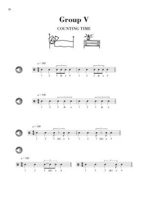 Dozen a Day Counting Rhythm - Burnam - Book/Audio