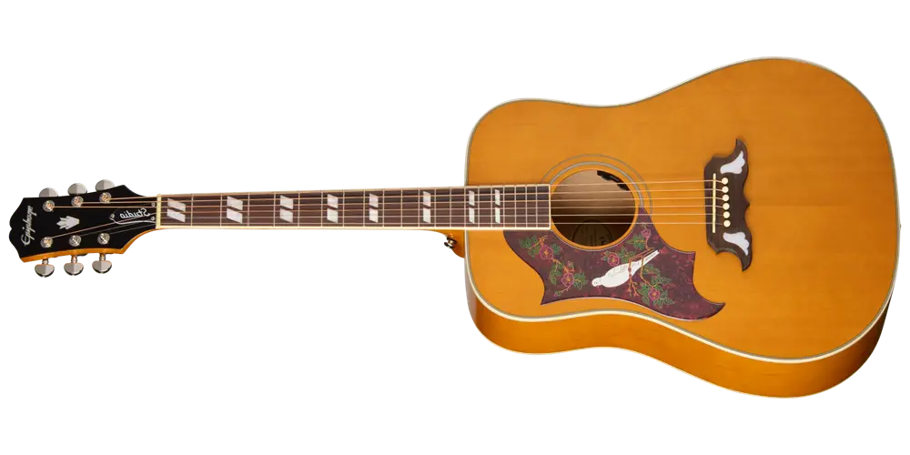 Dove Studio Acoustic/Electric Guitar with Gigbag - Natural (Left Handed)