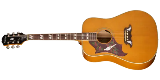 Epiphone - Dove Studio Acoustic/Electric Guitar with Gigbag - Natural (Left Handed)