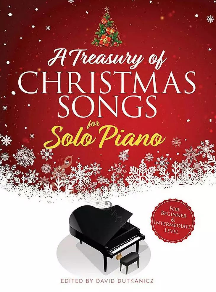 A Treasury of Christmas Songs for Solo Piano - Dutkanicz - Piano - Book/Audio Online