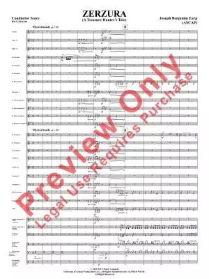 Zerzura: A Treasure Hunter\'s Tale - Earp - Concert Band - Gr. 4.5