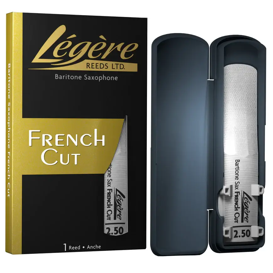 French Cut Baritone Saxophone Reed - Strength 3.5