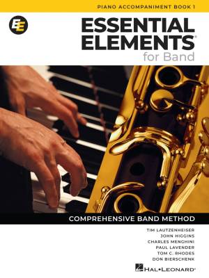 Essential Elements for Band, Book 1 with EEi (2025) - Piano Accompaniment - Book/Media Online