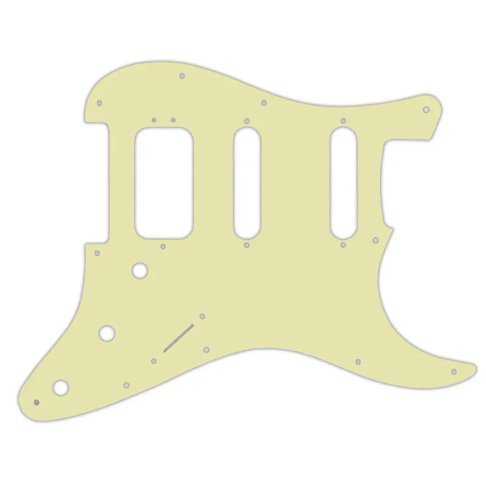 Custom Pickguard for Fender 2019 American Ultra Stratocaster HSS - Vintage Green
