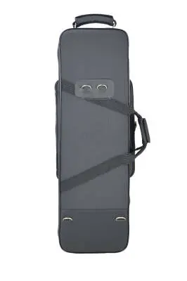 Case for Bass Clarinet with Low C - Gray with Brown Interior