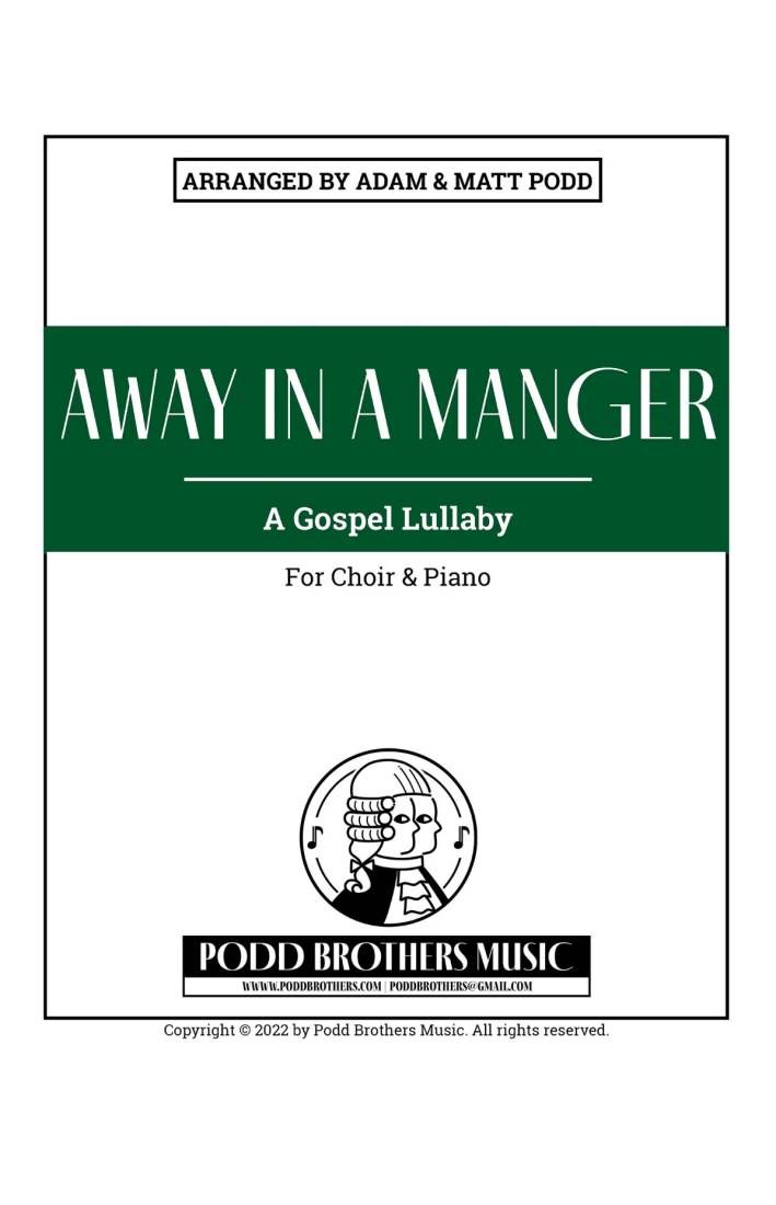 Away in a Manger - Murray/Podd - Choral Octavo - SATB Accompanied