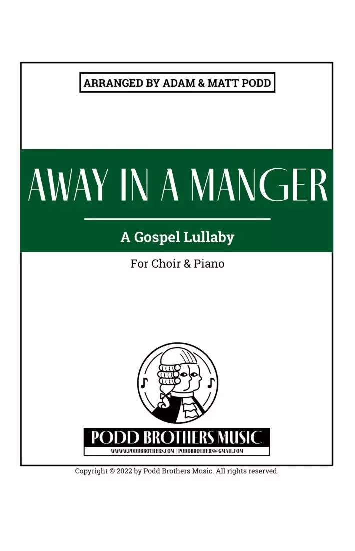 Away in a Manger - Murray/Podd - Choral Octavo - SATB Accompanied