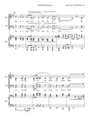 Away in a Manger - Murray/Podd - Choral Octavo - SATB Accompanied