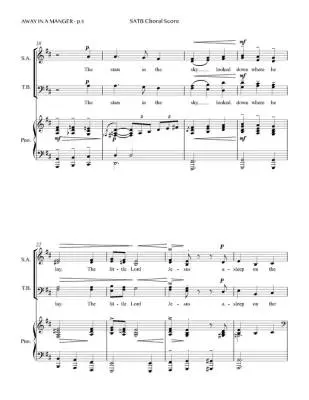 Away in a Manger - Murray/Podd - Choral Octavo - SATB Accompanied