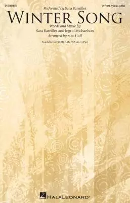 Hal Leonard - Winter Song - Michaelson/Bareilles/Huff - Choral Octavo - 2-Pt Accompanied