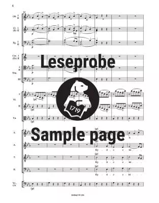 Mass in E Flat Major D 950 - Schubert - Vocal Score