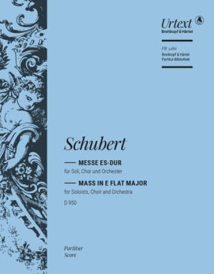 Breitkopf & Hartel - Mass in E Flat Major D 950 - Schubert - Vocal Score