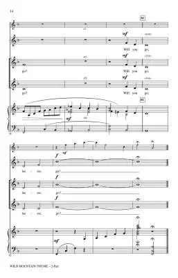 Wild Mountain Thyme - Parr - Choral Octavo - 2-Pt Accompanied