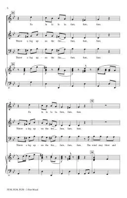 Fum, Fum, Fum - Snyder - Choral Octavo - 3-Pt Mixed