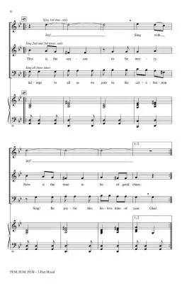 Fum, Fum, Fum - Snyder - Choral Octavo - 3-Pt Mixed