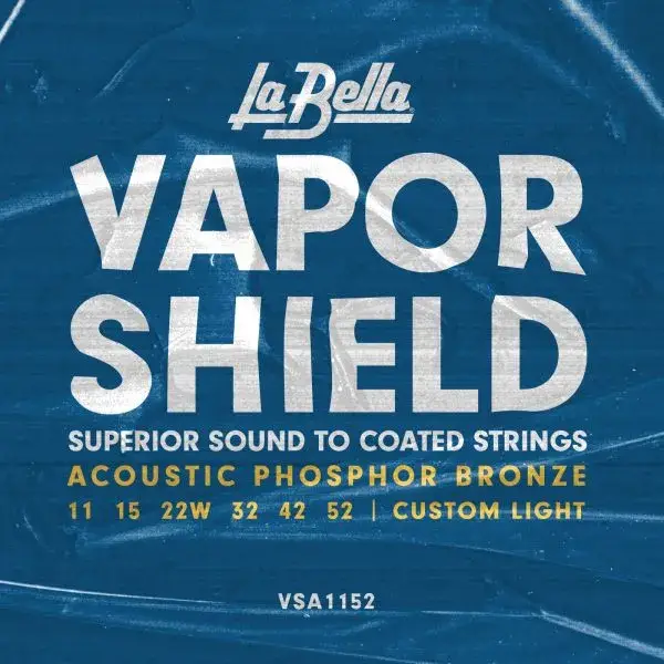 Vapor Shield Acoustic Guitar Strings - Custom Light (11-52)
