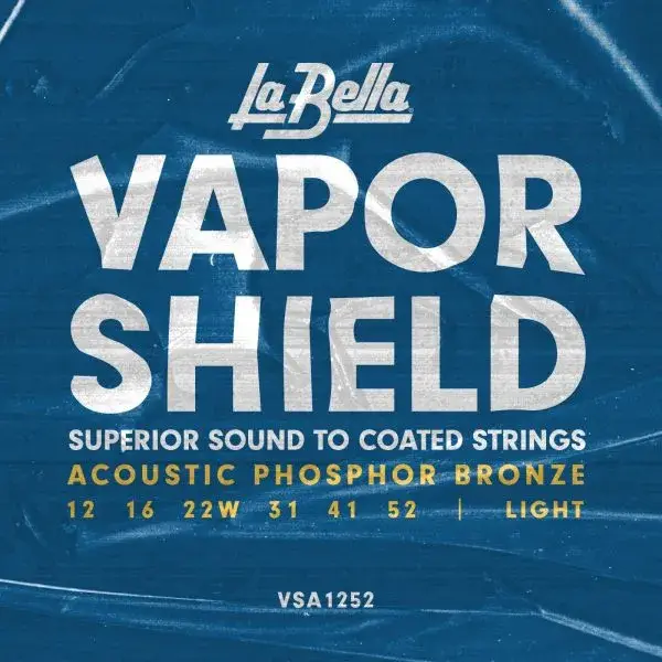 Vapor Shield Acoustic Guitar Strings - Light (12-52)
