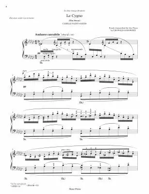 Le Cygne (the Swan) - Saint-Saens/Godowsky - Piano - Sheet