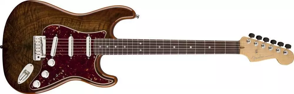 Walnut Top Artisan Stratocaster w/ Rosewood Fingerboard - Buckeye