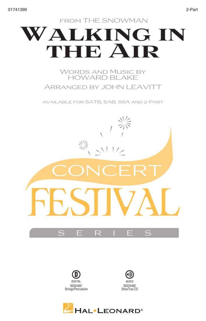 Walking in the Air - Blake/Leavitt - Choral Octavo - 2-Pt Accompanied