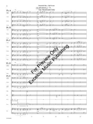 Emerald Sky - Clark - Concert Band (Flex-Band) - Gr. 1