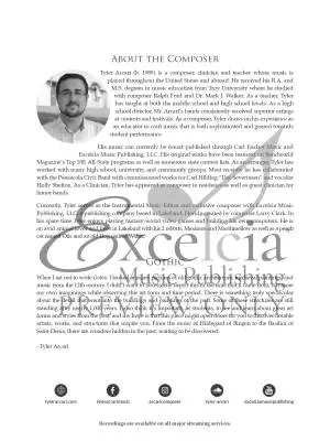 Gothic - Arcari - Concert Band (Flex-Band) - Gr. 1.5