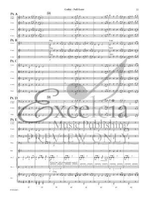 Gothic - Arcari - Concert Band (Flex-Band) - Gr. 1.5