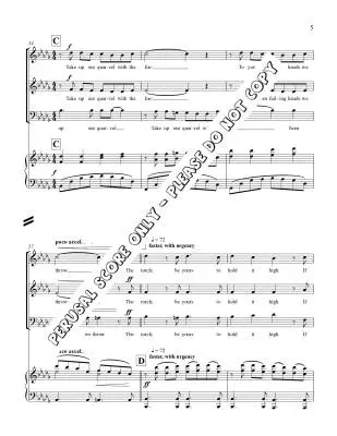 In Flanders Fields - Tate - Choral Octavo - SAB Accompanied