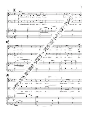 In Flanders Fields - Tate - Choral Octavo - SAB Accompanied