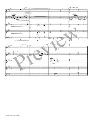 Sunset Over Blue Water - Marlatt - Woodwind Quintet (Flexible)