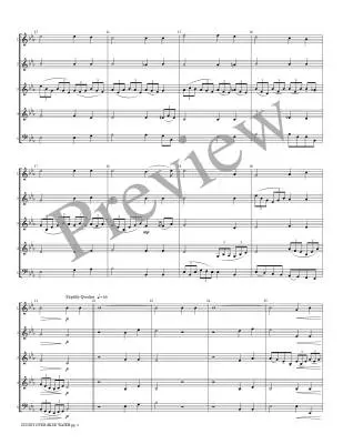 Sunset Over Blue Water - Marlatt - Woodwind Quintet (Flexible)